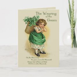 Ha på sig av grönten - Verseinsida Kort