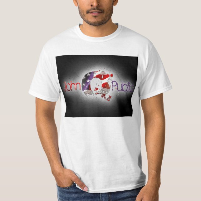 Ha på sig den skjorta för den John Q. Allmänhet T Shirt (Framsida)