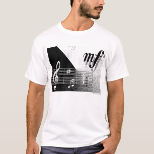 Ha på sig det högt med MusicMinds dräkt T Shirt