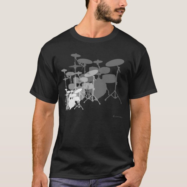 Ha på sig det högt med MusicMinds dräkt T Shirt (Framsida)