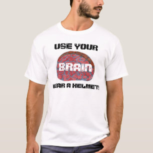Ha på sig en hjälm tee shirt