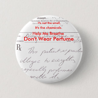 Ha på sig inte parfym knapp