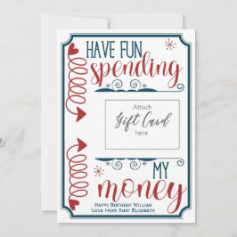 Ha Roligt att spendera min innehavare av penningpr