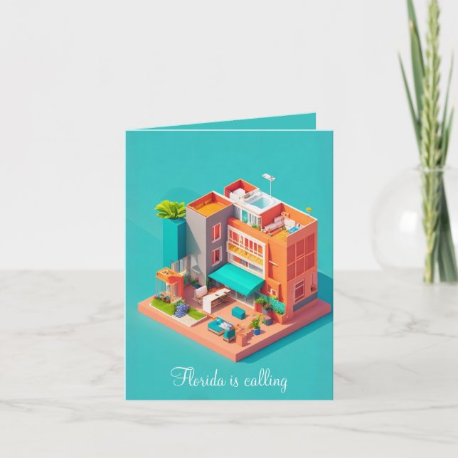 Ha roligt om Florida Vacation Kort (Framsida)