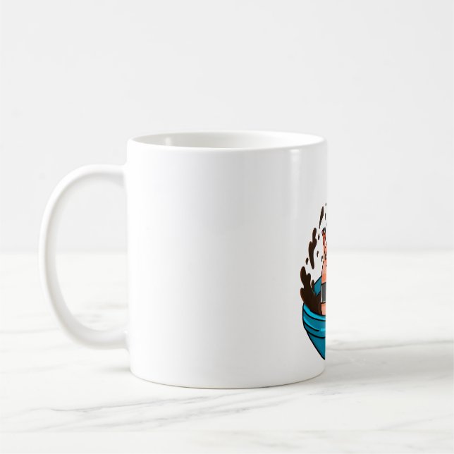 Ha Roligt Salmon Sushi Kaffemugg (Vänster)
