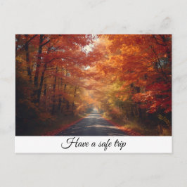 ha Säkra Resa Helg Vykort