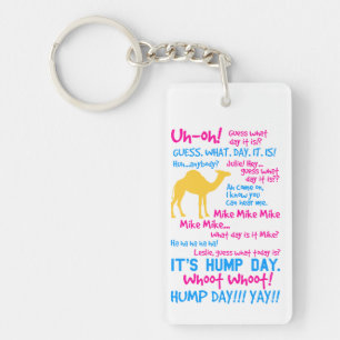 Ha sex med dagen Keychains Nyckelring