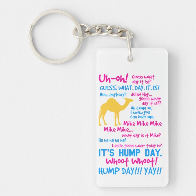 Ha sex med dagen Keychains Nyckelring (Framsidan)