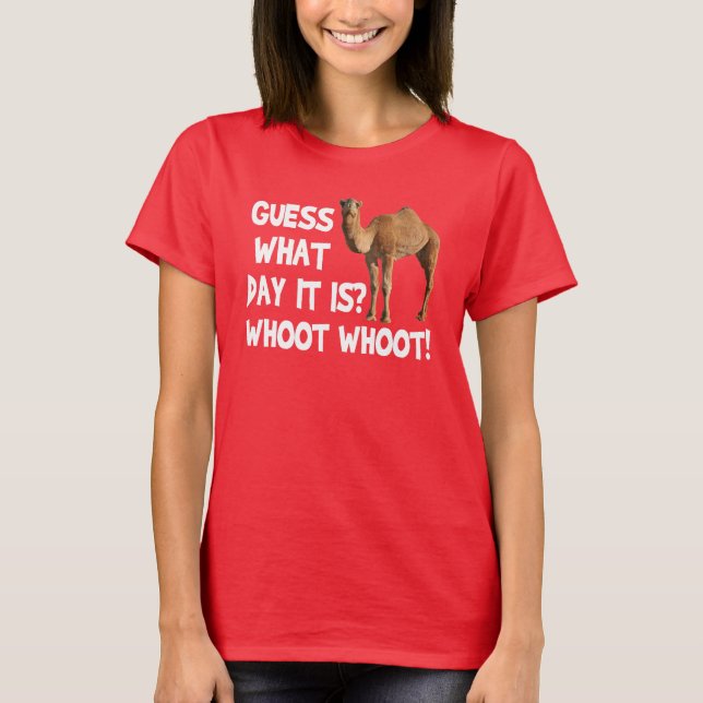 Ha sex med dagkamelT-tröja T Shirt (Framsida)