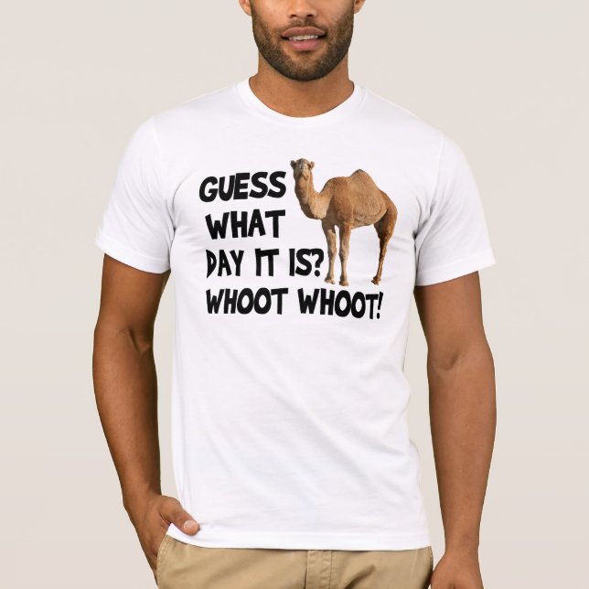 Ha sex med dagkamelT-tröja Tee Shirt (Framsida)