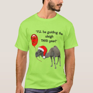 Ha sex med den roliga kamlet Santa för jul T-shirt
