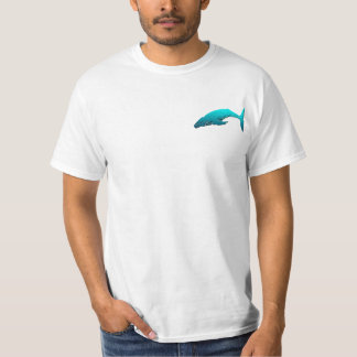 Ha sex med det tillbaka val - blått tee shirt