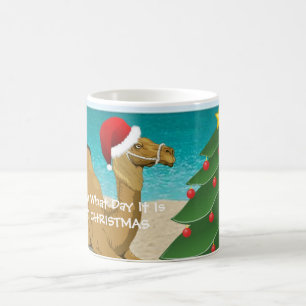 Ha sex med muggen för dagkamelgod jul kaffemugg