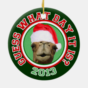 Ha sex med prydnaden för dagkamelSanta jul 2013 Julgransprydnad Keramik