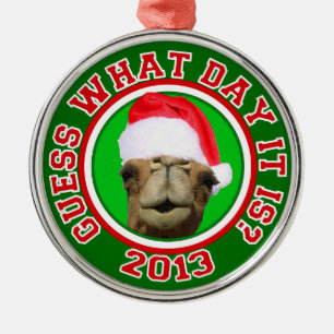 Ha sex med prydnaden för dagkamelSanta jul 2013 Julgransprydnad Metall