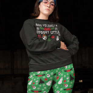 Ha själv en liten julfest lång ärmad tröja