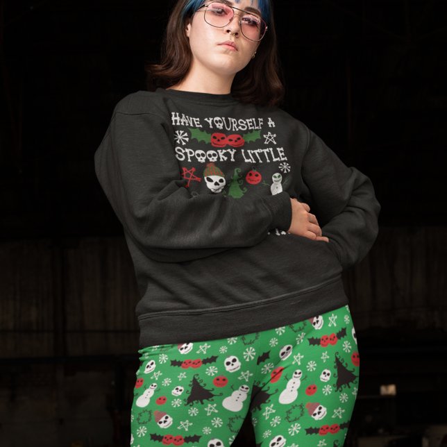 Ha själv en liten julfest lång ärmad tröja (Skapare uppladdad)