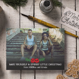 Ha själv en liten julfoto. julkort