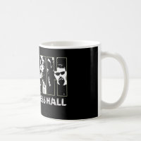 Ha som huvudämne den oreda Hall kaffemuggen