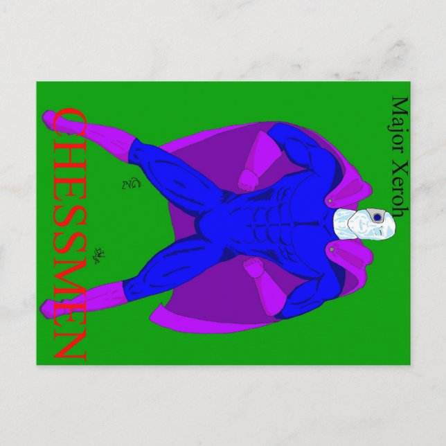 Ha som huvudämne den Xeroh vykortet Vykort (Framsida)