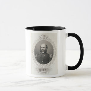 Ha som huvudämne General Ambrose Everett Burnside Mugg
