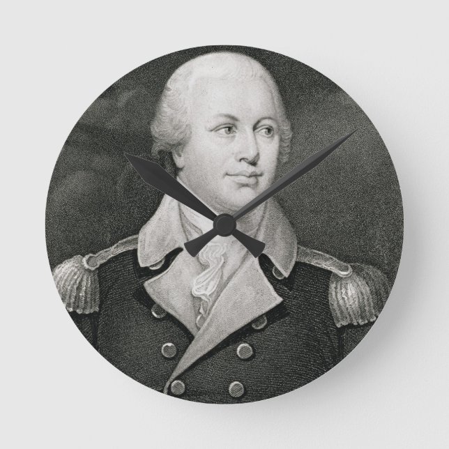 Ha som huvudämne General Nathaniel Greene Rund Klocka (Framsida)