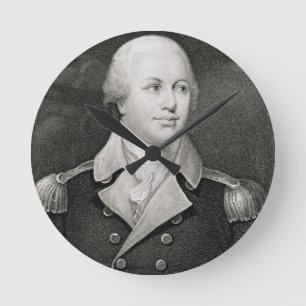 Ha som huvudämne General Nathaniel Greene Rund Klocka