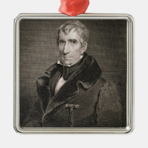 Ha som huvudämne General William Henry Harrison Julgransprydnad Metall