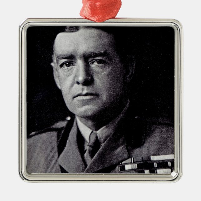 Ha som huvudämne herr Ernest Shackleton Julgransprydnad Metall (Framsidan)
