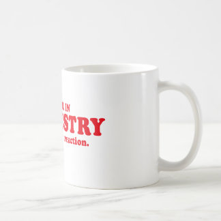 HA SOM HUVUDÄMNE I KEMI - FÖRESTÄLL REAKTIONEN KAFFEMUGG