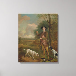 Ha som huvudämne John Dade (1726-1811) av Canvastryck