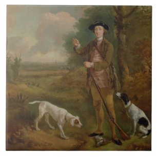 Ha som huvudämne John Dade (1726-1811) av Kakelplatta