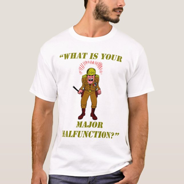 Ha som huvudämne krånglar manar T-tröja Tee Shirt (Framsida)