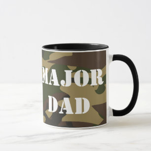 Ha som huvudämne pappan, Camo den militära fader Mugg