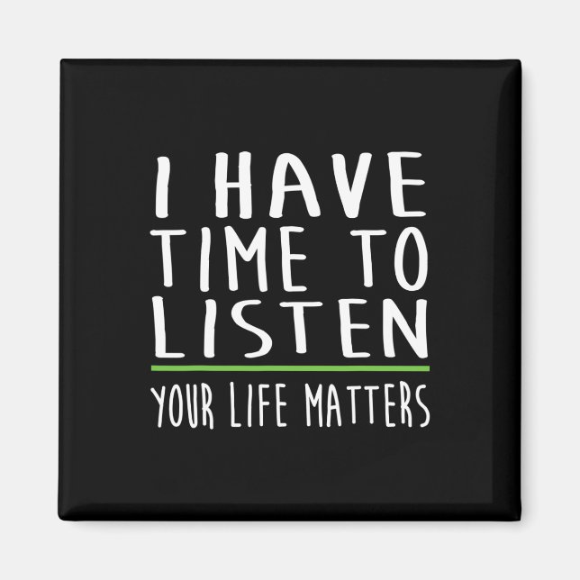 Ha tid att lyssna på psykisk medvetenhet om psykis magnet (Framsidan)