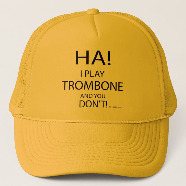 Ha Trombone Truckerkeps (Framsida)