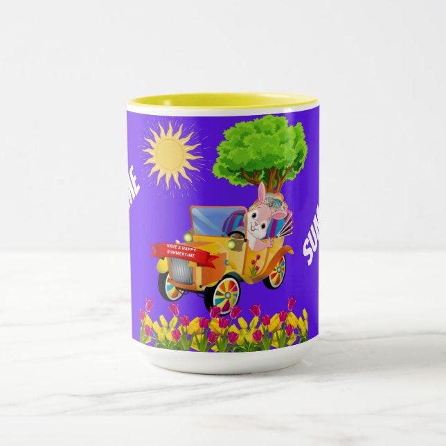 ha två tonkaffe Mugg i Lycklig sommartid (Center)