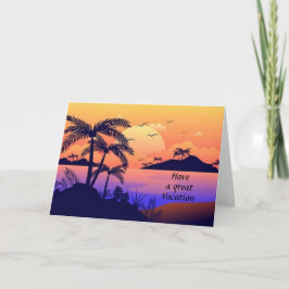 Ha underbar semester kort