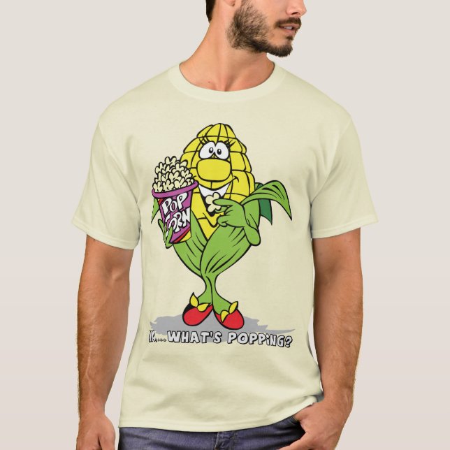 "Ha,..Vad är Popping?" T-Shirt (Framsida)