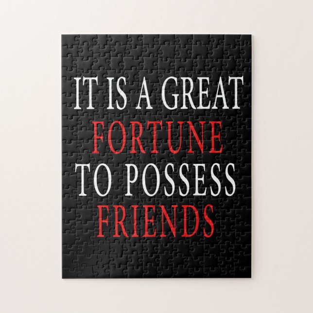 ha vän Puzzle Pussel (Vertikal)