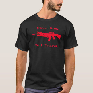 Ha vapnet att ska reser t-shirt