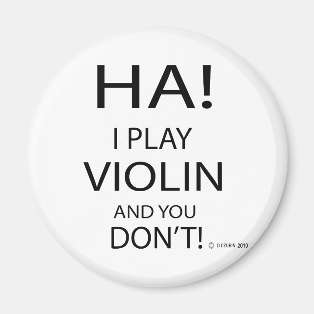 Ha Violin Magnet (Framsidan)