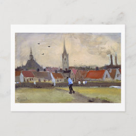 Haag med ny kyrka, Van Gogh Fine Art Vykort