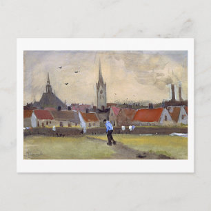 Haag med ny kyrka, Van Gogh Fine Art Vykort