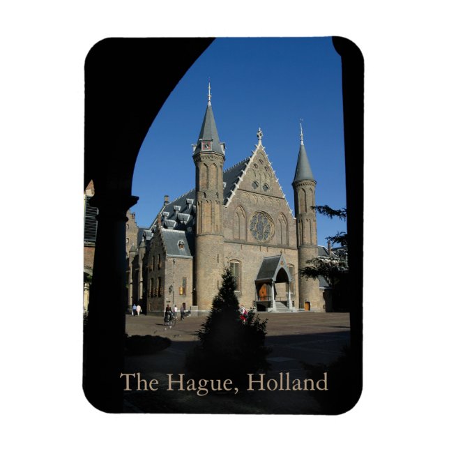 Haag, Nederländerna Magnet (Vertikal)