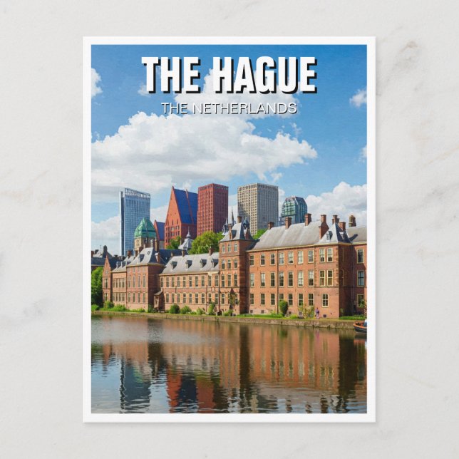 Haag - Nederländernas resor Vykort (Framsida)