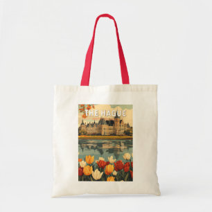 Haag Netherlands Travel Art Vintage Tygkasse
