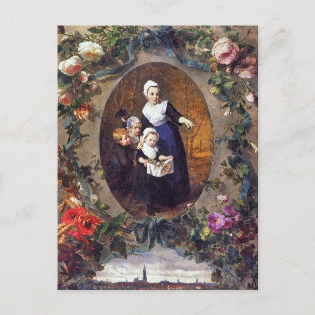 Haag Orphans av Sientje Mesdag-van Houten Vykort (Framsida)