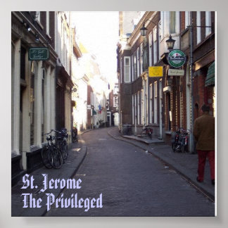 Haag, St. Jerome, privilegierad Poster