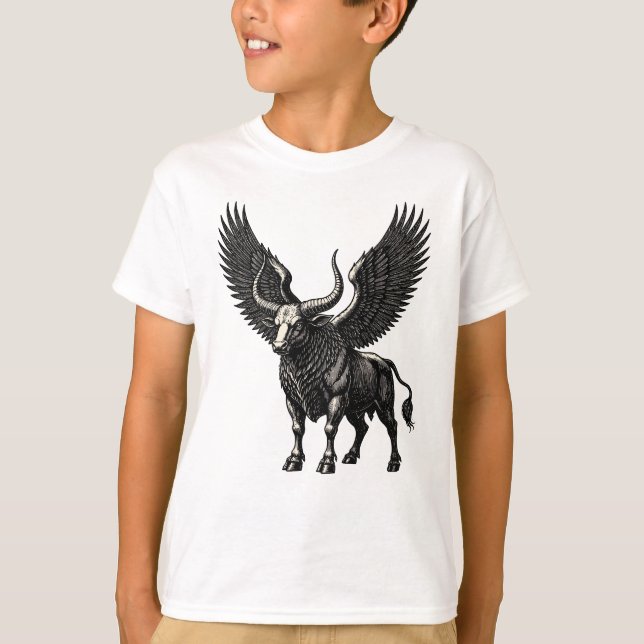 Haagenti Vingar av Infernalisk Dominans T Shirt (Framsida)